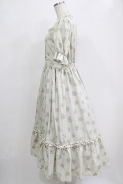 画像2: m petit by misako / AOKハナガラスクエアワンピース M アイボリー H-25-12-20-013-LO-OP-NS-ZH