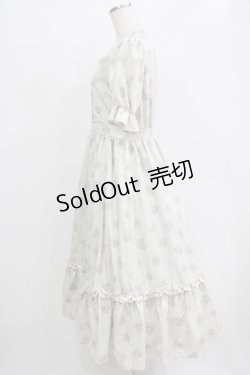 画像2: m petit by misako / AOKハナガラスクエアワンピース M アイボリー H-25-12-20-013-LO-OP-NS-ZH