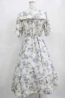 画像3: m petit by misako / トワルドジュイOPハンソデ M オフ/ブルー H-25-12-20-016-LO-OP-NS-ZH