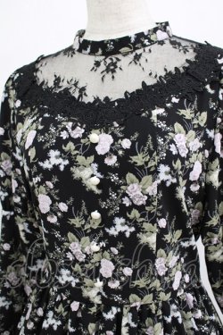 画像5: Kurumi Collaboration / KRハナジゴスリーブワンピース M ブラック H-25-12-20-017-GO-OP-NS-ZH