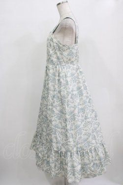 画像2: m petit by misako / MSKトワルドジュイジャンパースカート M オフ/サックス H-25-12-20-018-LO-SK-NS-ZH