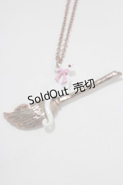 画像1: ALICE and the PIRATES / ウィッチキャットネックレス  ゴールド H-25-12-21-033-PA-AC-NS-ZH