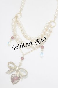 ALICE and the PIRATES / Juliette リボンハートチョーカー  ゴールド H-25-12-21-034-PA-AC-NS-ZH