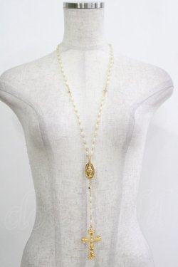画像2: BABY,THE STARS SHINE BRIGHT / St.Mary Holy Cardロザリオネックレス  ゴールド H-25-12-21-035-BA-AC-NS-ZH