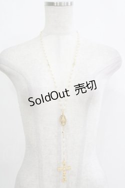 画像2: BABY,THE STARS SHINE BRIGHT / St.Mary Holy Cardロザリオネックレス  ゴールド H-25-12-21-035-BA-AC-NS-ZH