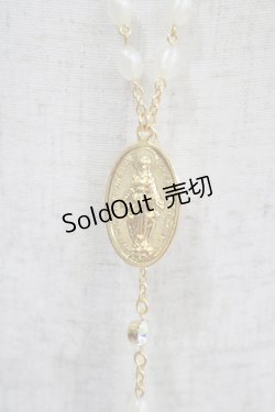 画像3: BABY,THE STARS SHINE BRIGHT / St.Mary Holy Cardロザリオネックレス  ゴールド H-25-12-21-035-BA-AC-NS-ZH