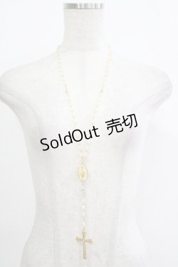 画像3: BABY,THE STARS SHINE BRIGHT / St.Mary Holy Cardロザリオネックレス  ゴールド H-25-12-21-038-BA-AC-NS-ZH