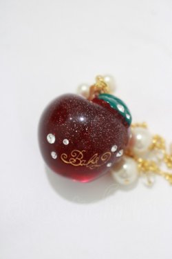 画像1: BABY,THE STARS SHINE BRIGHT / 赤いひとかけらのMarchenネックレス  レッド H-25-12-21-040-BA-AC-NS-ZH