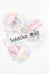 BABY,THE STARS SHINE BRIGHT / Princess Rapunzel Dolly お花コーム(3個セット)  ピンク H-25-12-21-042-BA-AC-NS-ZH