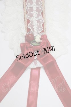 画像3: BABY,THE STARS SHINE BRIGHT / りんご姫ヘッドドレス  エンジ H-25-12-21-043-BA-AC-NS-ZH