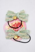 BABY,THE STARS SHINE BRIGHT / Salon de the Minette Petit リボンゴム  ミント H-25-12-21-047-BA-AC-NS-ZH