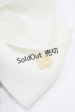 画像2: BABY,THE STARS SHINE BRIGHT / Juicy BABY Love Love Berries リボンゴム  アイボリー H-25-12-21-048-BA-AC-NS-ZH