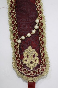 画像3: ALICE and the PIRATES / Julietteボンネットヘッドドレス  エンジ H-25-12-21-051-PA-AC-NS-ZH