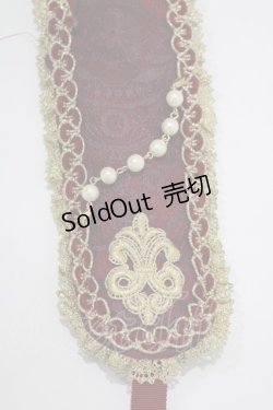 画像3: ALICE and the PIRATES / Julietteボンネットヘッドドレス  エンジ H-25-12-21-051-PA-AC-NS-ZH