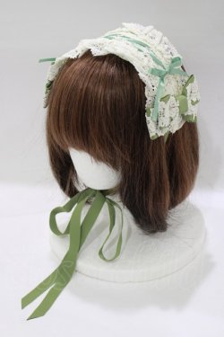 画像1: BABY,THE STARS SHINE BRIGHT / ミルフィーユヘッドドレス  若草 H-25-12-21-058-BA-AC-NS-ZH