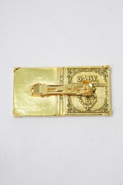 画像3: BABY,THE STARS SHINE BRIGHT / Ex libris the DOLLS バレッタ  ゴールド H-25-12-21-060-BA-AC-NS-ZH