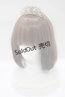 画像1: BABY,THE STARS SHINE BRIGHT / Versailles Rose Bouquetティアラ  シルバー H-25-12-21-061-BA-AC-NS-ZH