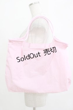 画像2: m petit by misako / くま刺繍ショッピングバッグ  ピンク H-25-12-21-005-LO-ZA-NS-ZH