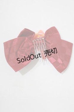 画像3: ALICE and the PIRATES / キャンディキャットリボンコーム  エンジ H-25-12-21-062-PA-AC-NS-ZH