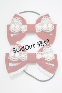 BABY,THE STARS SHINE BRIGHT / Cherish リボンゴム  エンジ H-25-12-21-064-BA-AC-NS-ZH