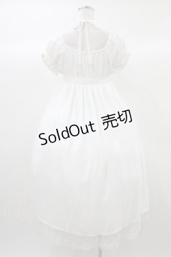 画像2: ALICE and the PIRATES / ミスティックシフォンワンピース Free オフ白 H-25-12-21-1031-PA-OP-NS-ZH
