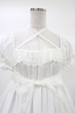 画像4: ALICE and the PIRATES / ミスティックシフォンワンピース Free オフ白 H-25-12-21-1031-PA-OP-NS-ZH