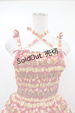 画像4: Angelic Pretty / チェリー柄サンドレス Free レッド H-25-12-21-1033-AP-OP-NS-ZH