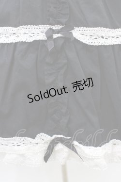 画像5: Angelic Pretty / レースアップジャンパースカート Free ブラック H-25-12-21-1034-AP-OP-NS-ZH