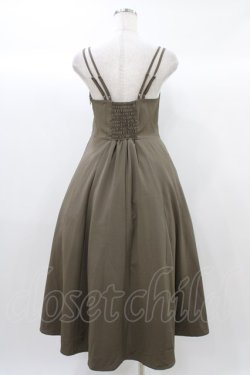 画像2: an another angelus / フロントレースアップキャミワンピース Free D/BEIGE H-25-12-21-1036-CA-OP-NS-ZH