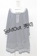 Amavel / Aラインセーラーワンピース Free ネイビー H-25-12-21-1043-CA-OP-NS-ZH
