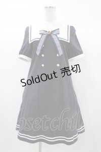 Amavel / セーラーカットワンピース Free ネイビー H-25-12-21-1044-CA-OP-NS-ZH