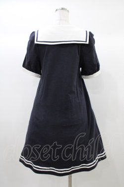 画像2: Amavel / セーラーカットワンピース Free ネイビー H-25-12-21-1044-CA-OP-NS-ZH