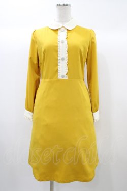 画像1: Fi.n.t / フリルワンピース Free YELLOW H-25-12-21-1046-CA-OP-NS-ZH