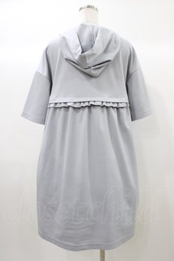 画像2: Fi.n.t / ロゴリボンレイヤード風カットワンピース Free BLUE GRAY H-25-12-21-1047-CA-OP-NS-ZH