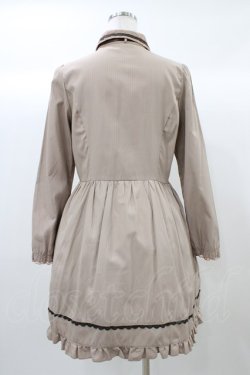 画像2: axes femme / リボン付きシャツワンピース M ベージュ H-25-12-21-1048-AX-OP-NS-ZH