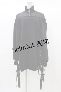 Jamie エーエヌケー / ドッキングプルオーバー M ブラック H-25-12-21-1051-LO-TO-NS-ZH