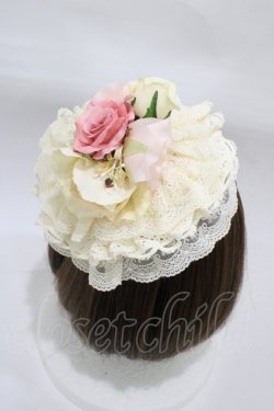 画像2: ALICE and the PIRATES / フローレンスブーケヘッドドレス  生成り H-25-12-21-1007-PA-AC-NS-ZH