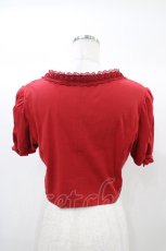 画像2: Innocent World / アマンダボレロ L レッド H-25-12-21-1055-IW-TO-NS-ZH (2)