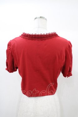 画像2: Innocent World / アマンダボレロ L レッド H-25-12-21-1055-IW-TO-NS-ZH