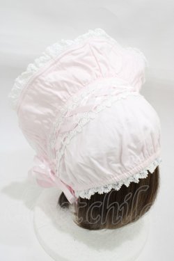 画像2: BABY,THE STARS SHINE BRIGHT / スピンドールハーフボンネット  ピンク H-25-12-21-1001-BA-AC-NS-ZH