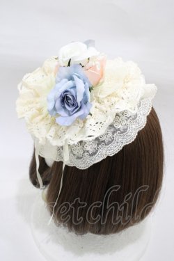 画像2: ALICE and the PIRATES / フローレンスブーケヘッドドレス  生成り H-25-12-21-1009-PA-AC-NS-ZH