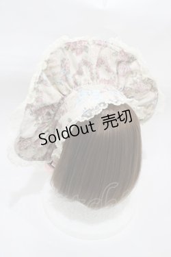 画像2: BABY,THE STARS SHINE BRIGHT / Flying Love From Juliet柄ボンネット  ノスタルジックアイボリー H-25-12-21-1013-BA-AC-NS-ZH