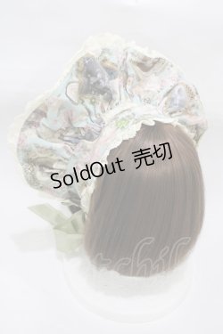 画像2: BABY,THE STARS SHINE BRIGHT / Fragrant Rose Memories柄ボンネット  ローズマリー(若草) H-25-12-21-1014-BA-AC-NS-ZH