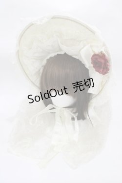 画像1: BABY,THE STARS SHINE BRIGHT / Lady Victorian Lace ボンネット Free 生成り H-25-12-21-1015-BA-AC-NS-ZH