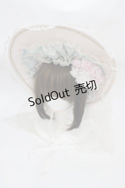 画像1: BABY,THE STARS SHINE BRIGHT / Le Palais du Miroirボンネット  ピンク H-25-12-21-1016-BA-AC-NS-ZH