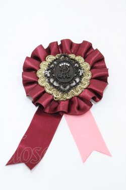 画像1: ALICE and the PIRATES / Teufel von Hamelnロゼット  ボルドー H-25-12-21-1020-PA-AC-NS-ZH