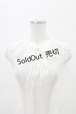 画像1: BABY,THE STARS SHINE BRIGHT / 恋するレースの付け襟  オフ白 H-25-12-21-1022-BA-ZA-NS-ZH