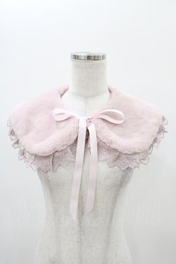 画像1: m petit by misako / TT*AM*FFレースレースロリティペット  ピンク H-25-12-21-1023-LO-ZA-NS-ZH