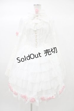 画像1: ALICE and the PIRATES / ミルクティードレスセット/中村明日美子先生コラボ Free オフ白 H-25-12-21-1025-PA-OP-NS-ZH