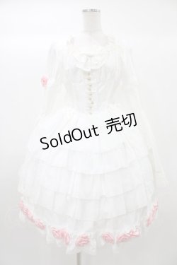 画像6: ALICE and the PIRATES / ミルクティードレスセット/中村明日美子先生コラボ Free オフ白 H-25-12-21-1025-PA-OP-NS-ZH